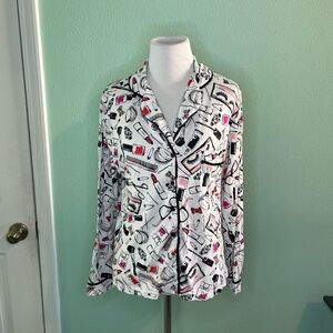 Kate Spade New York Dream a Little‎ Dream pajama shirt M